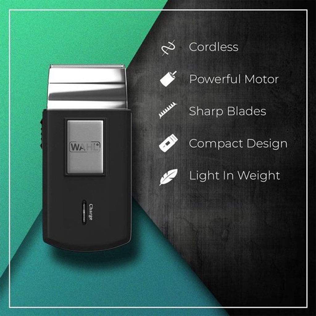 WAHL Rasoir Électrique sans Fil avec Étui de Voyage - آلة حلاقة للرجال 6