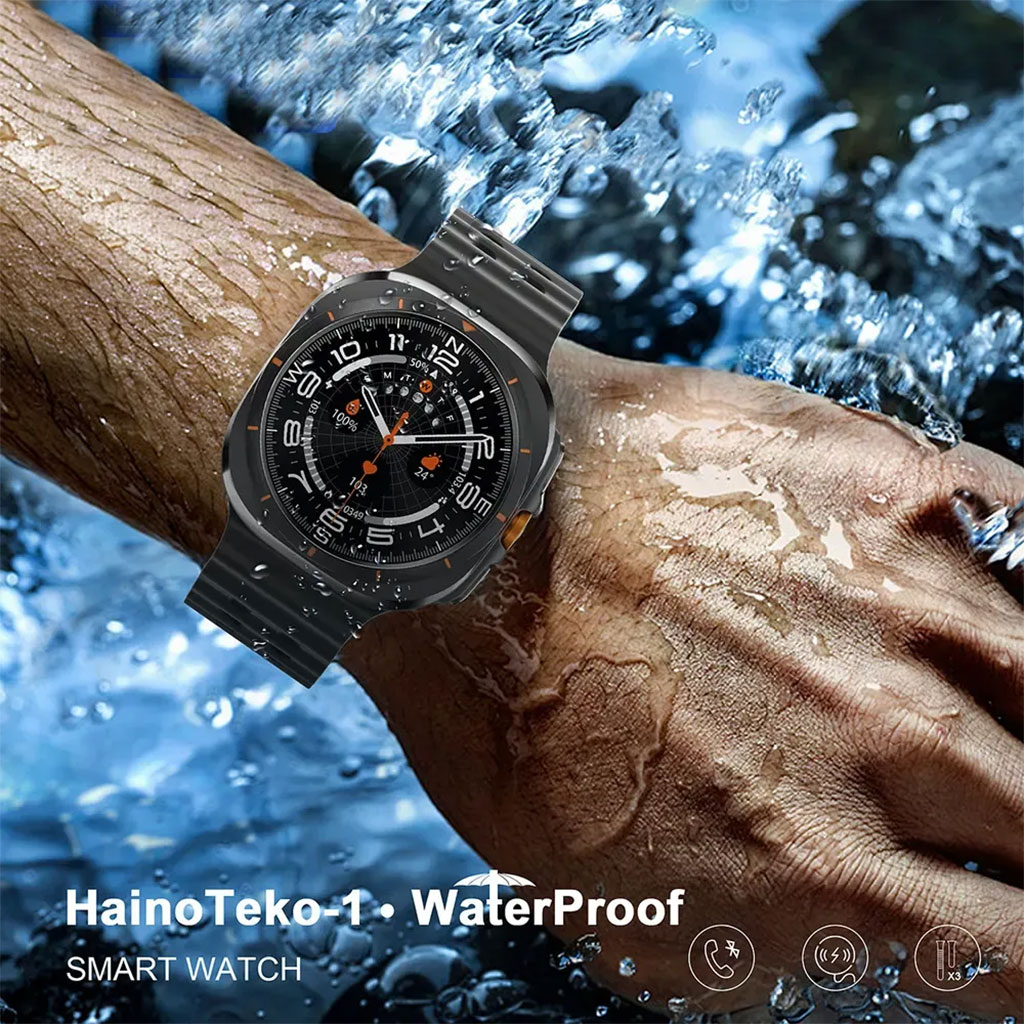 Smart Watch Haino Teko-1 Écran Amoled avec 3 Bracelets intégré - ساعة ذكية أصلية 6