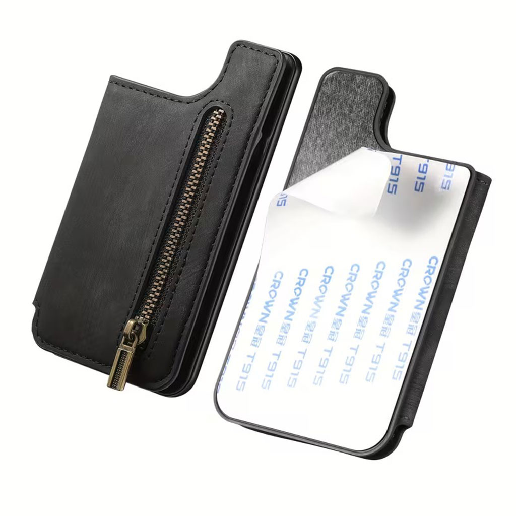 Étui portefeuille zippé pour téléphone avec emplacement de cartes - محفظة نقود وبطاقات 5