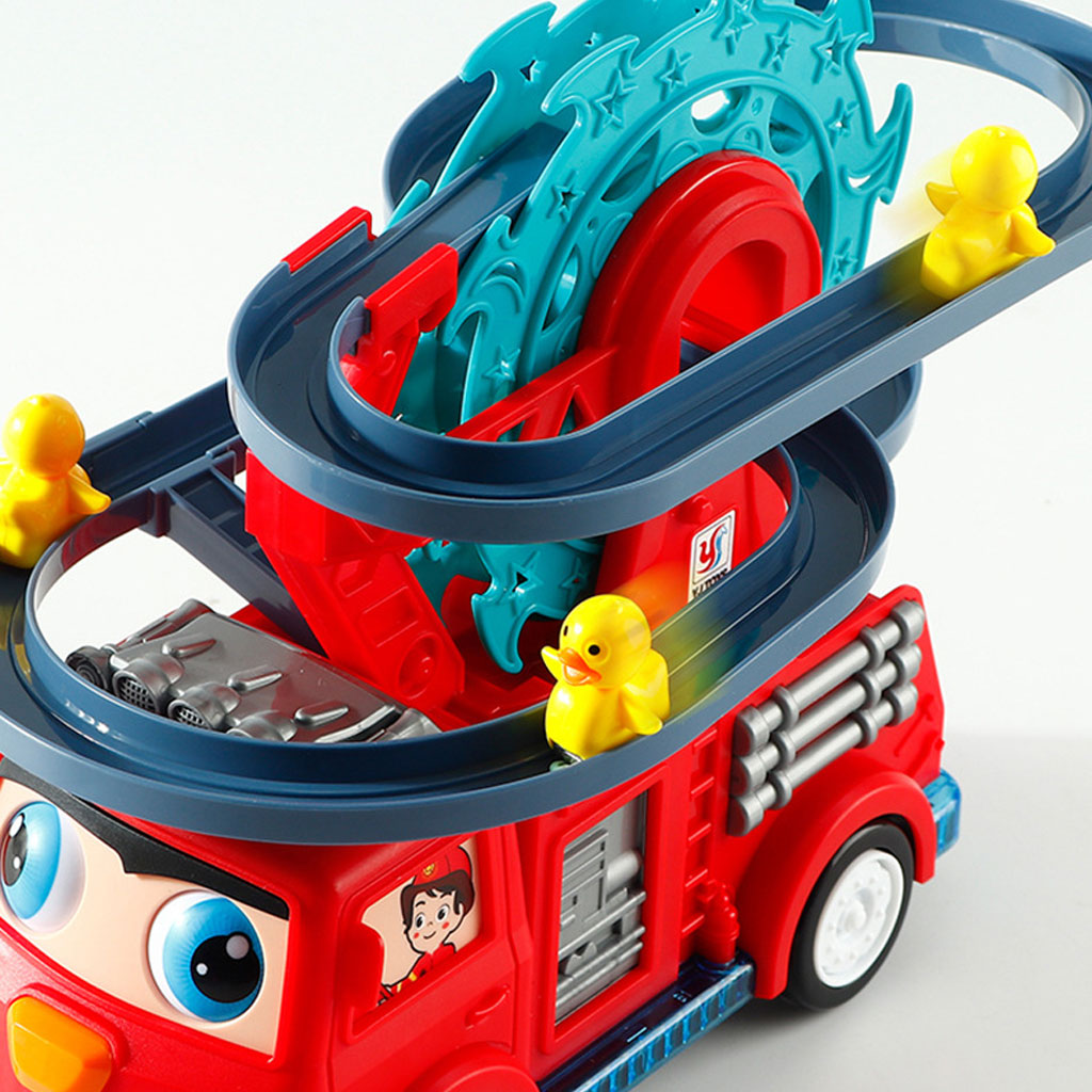 Camion de Pompier Jouet avec Sonore Lumineux Educatif pour Enfants 4