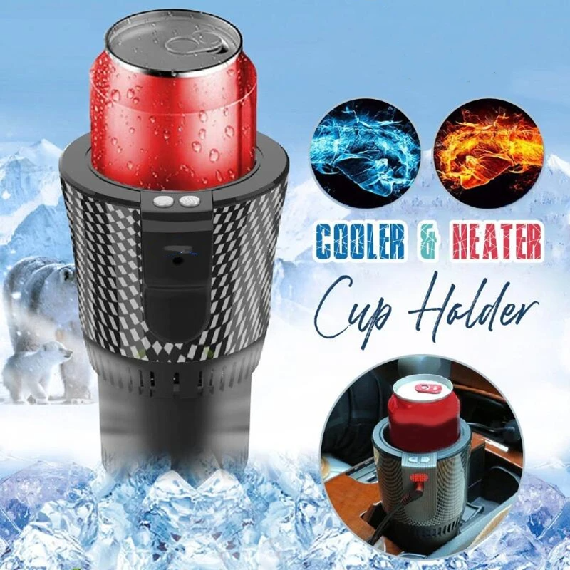 Porte-gobelet de refroidissement et de chauffage 2en1 / -3°C ~ 60°C 2