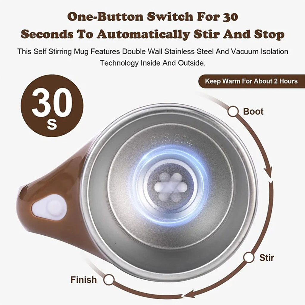 Tasse de mousseur de lait automatique multifonctionnelle à chargement USB 5