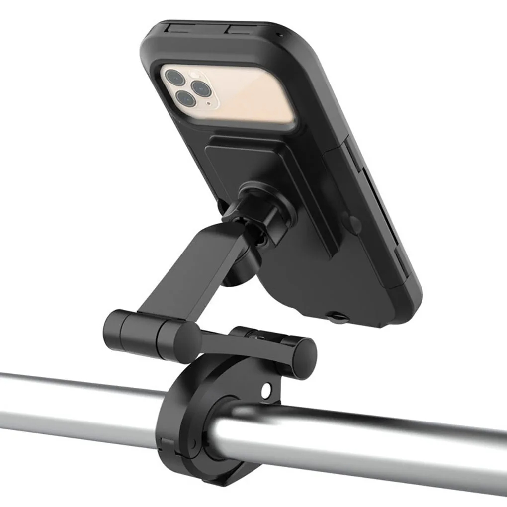 Support de téléphone portable étanche pour vélo moto réglable à 360 ° 6