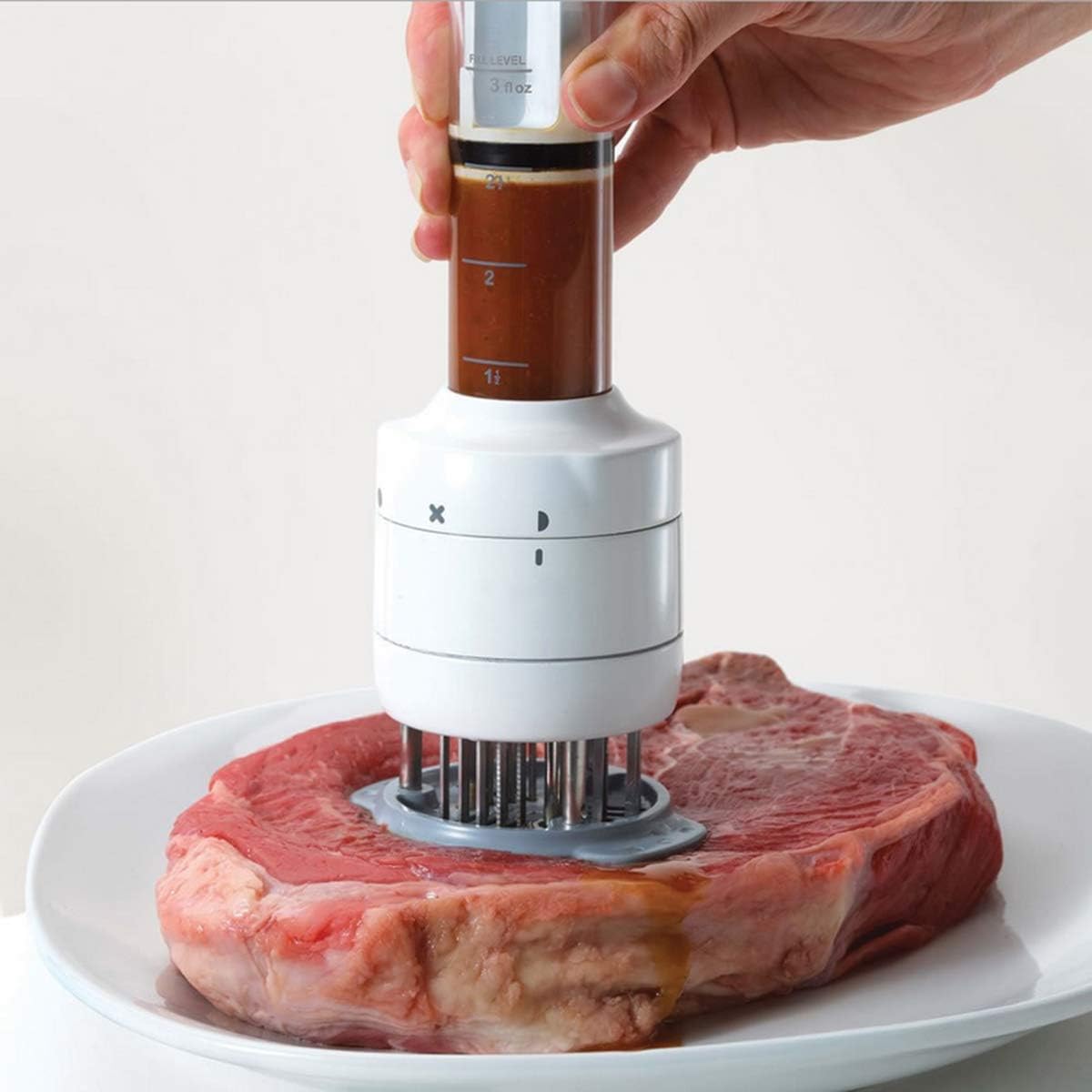 Attendrisseur de viande et injecteur de Marinade 2en1 - مطري اللحوم وحاقن التتبيلة 3