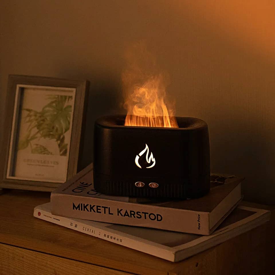 Flame Diffuseur d'huile essentielle et d'arôme pour aromathérapie 4