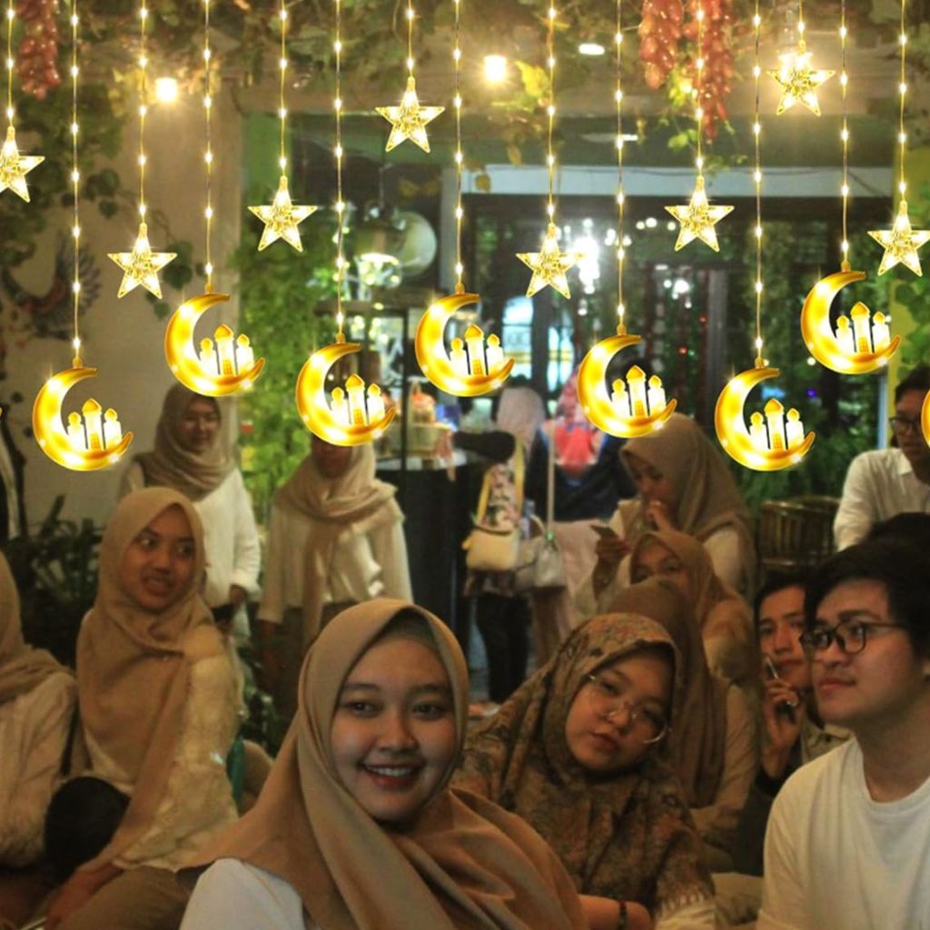 Guirlande LED Décorative Ramadan et Eid 3m 10pcs – مصابيح رمضان والعيد 4