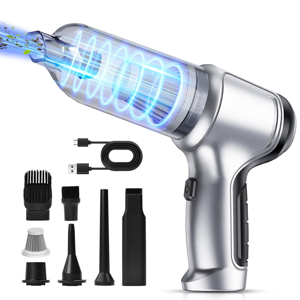 Aspirateur Souffleur à Main sans Fil 3en1 120w 9000pa 1