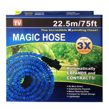 Magic hose Tuyau Arrosage Extensible et flexible 22.5M avec Pistolet à eau 7 jets 5