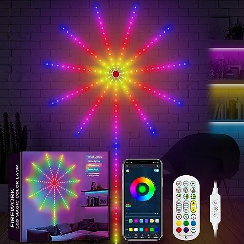 feux d’artifice App Smart Control IC Led RGB Light décoration de la maison 2