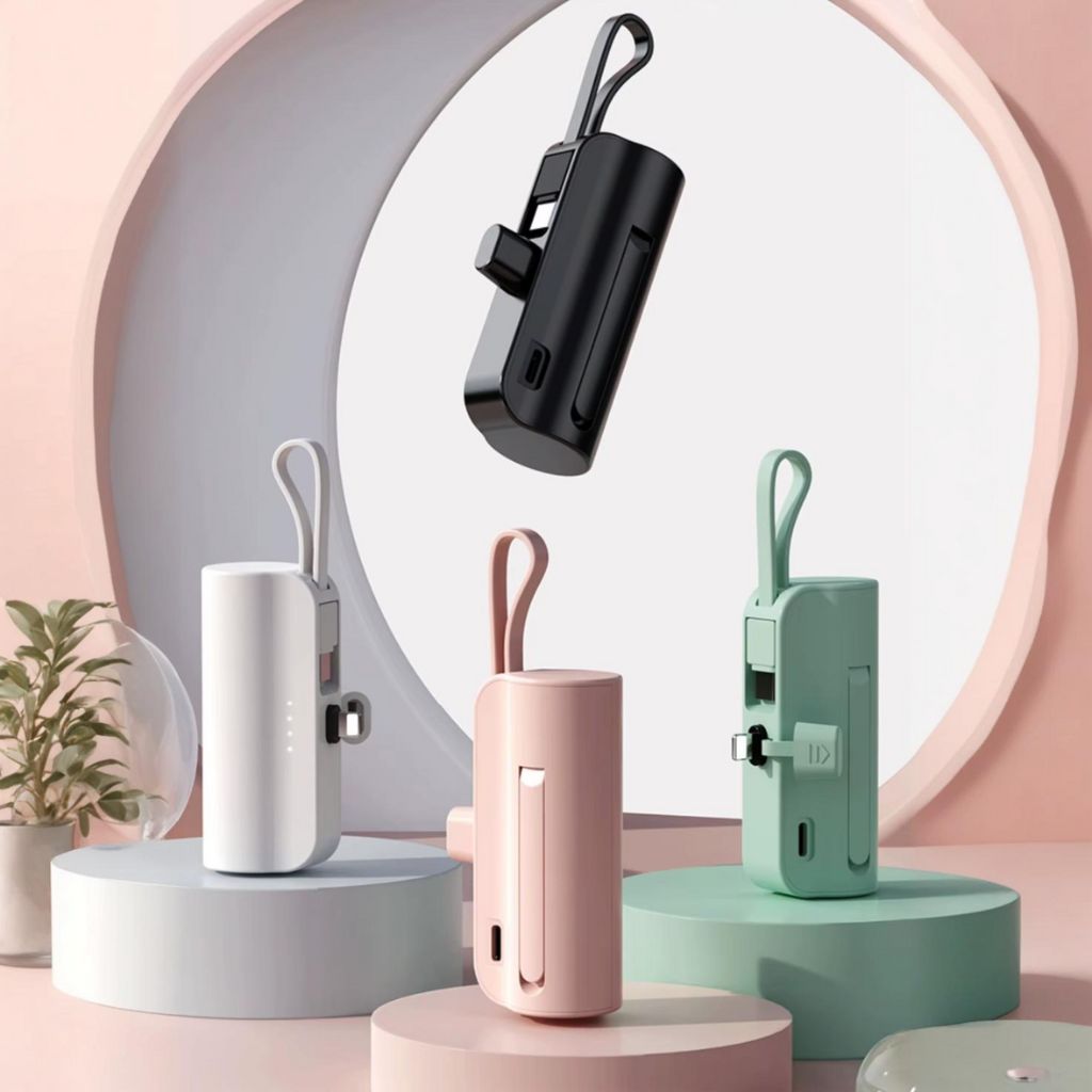 PowerBank 5000mAh et Support Telephone 2en1 – باور بانك 2