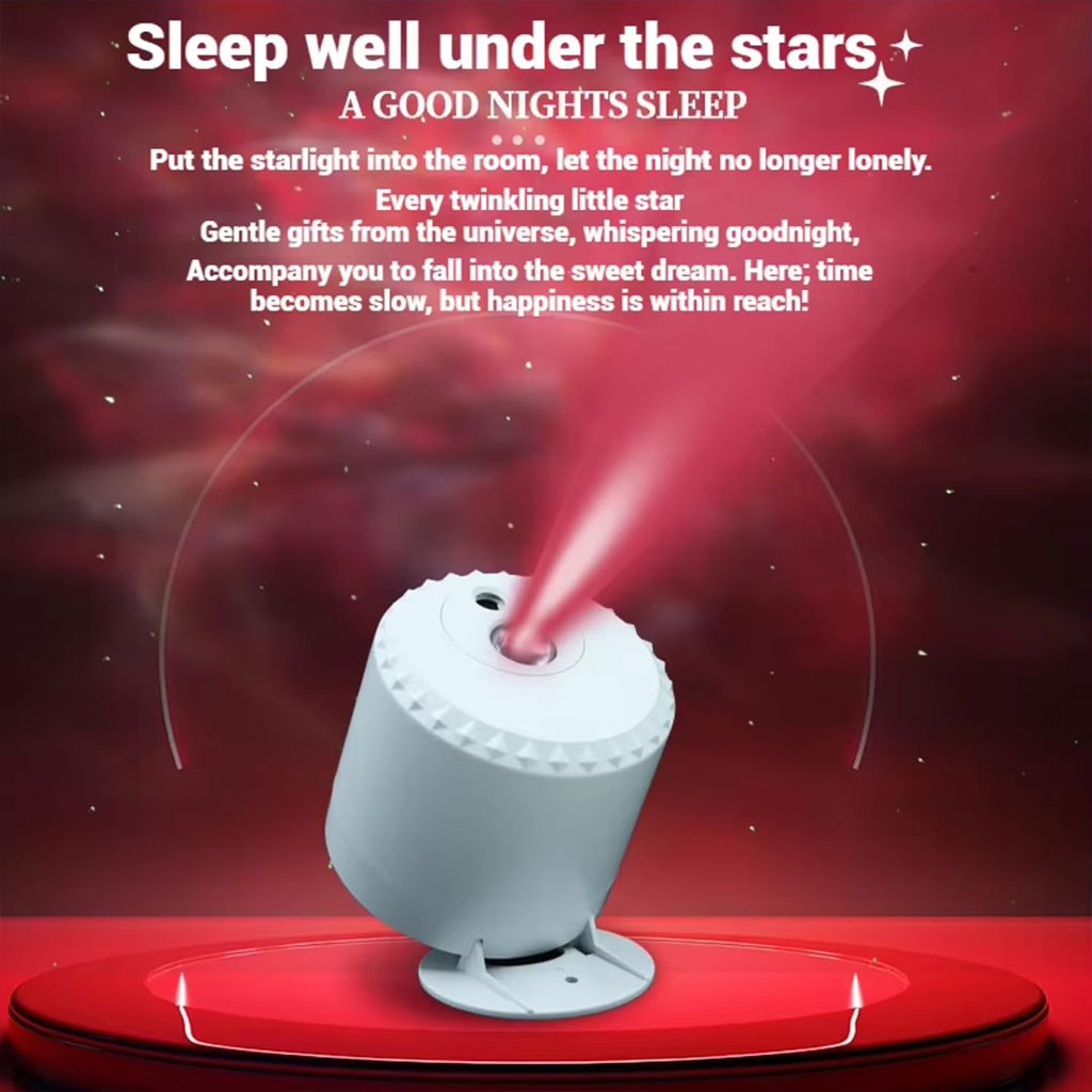 Projecteur galaxie et étoiles avec télécommande et synchronisation musicale 4