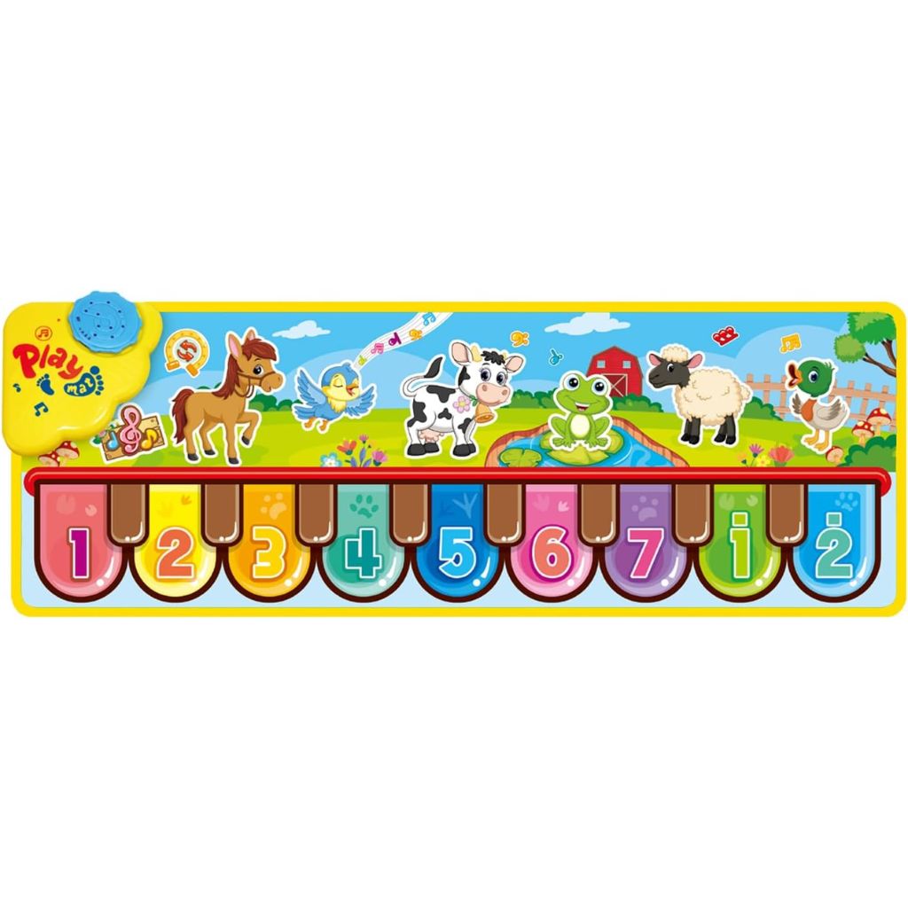 Tapis de Piano Musical pour Enfants 3-6 Ans – حصيرة بيانو موسيقية للأطفال 3