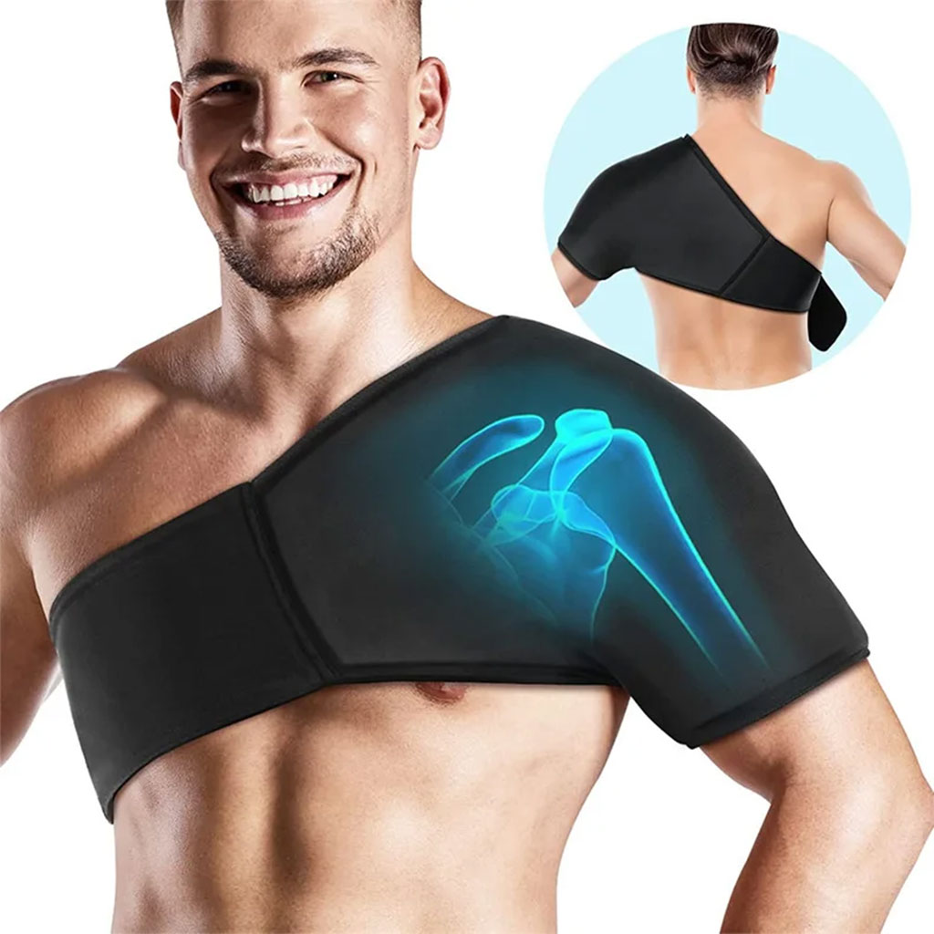 Pack coussinet d'épaule en gel chaud et froid pour soulager les douleurs 5
