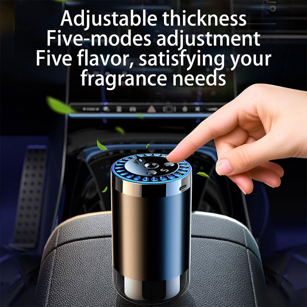 Diffuseur d'huiles essentielles pour Avec LED Ciel étoilé pour voiture - جهاز تعطير بأضواء للسيارات 6