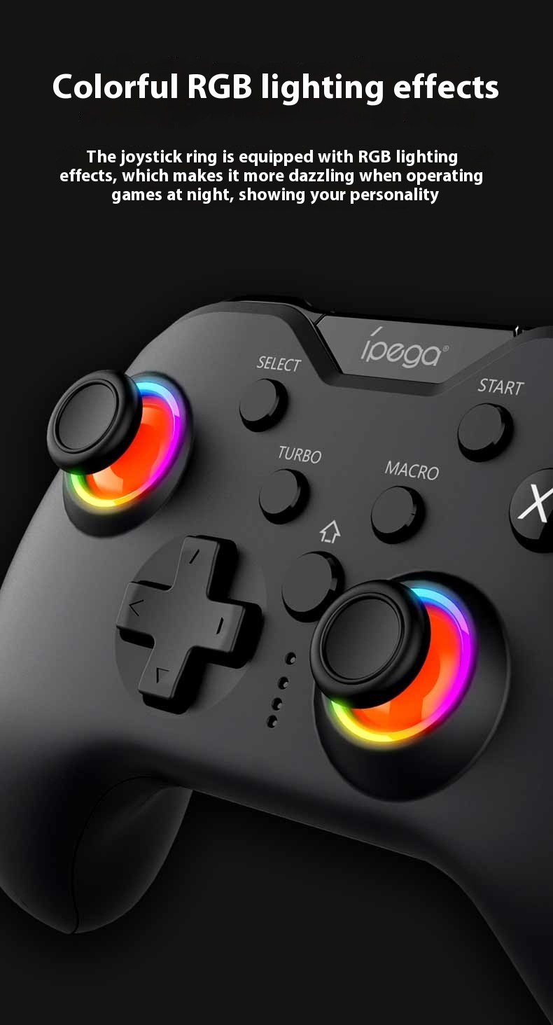 Manette de jeu sans fil IPEGA PG-9111 avec boutons silencieux double moteur de vibration - يد تحكم لاسلكية - 3