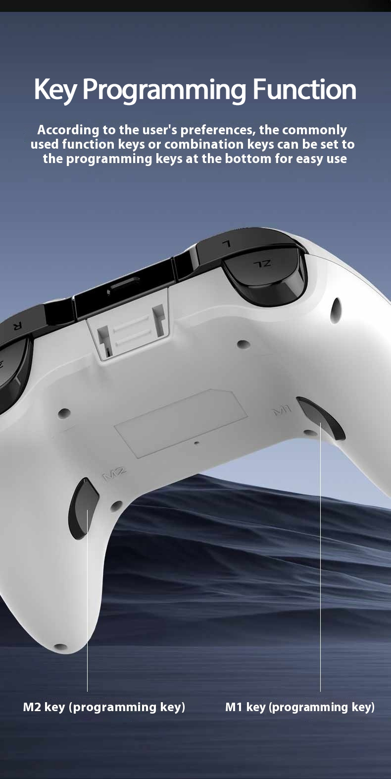 Manette de jeu sans fil IPEGA PG-9111 avec boutons silencieux double moteur de vibration - يد تحكم لاسلكية - 2