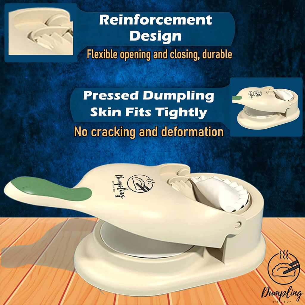 Appareil à raviolis 2 en 1 moule à empanadas avec outils de pression pour la pâte - أداة تحضير عجينة المملحات - 5