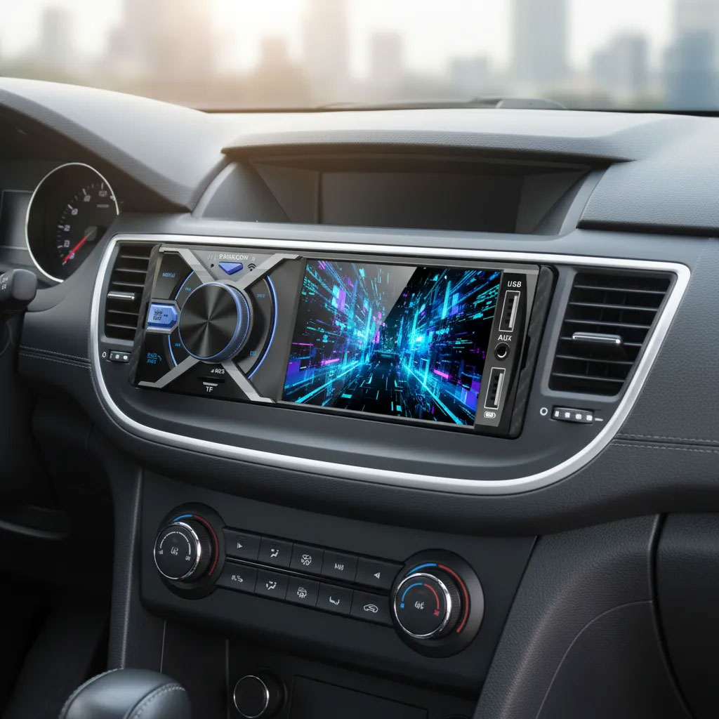 Poste Radio Multimedia Bluetooth USB/MicroSD/Aux G-9711 – جهاز راديو السيارة 5