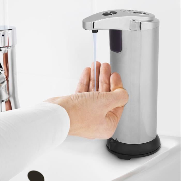 Distributeur automatique de savon liquide avec capteur infrarouge intelligent 250 ML - 5