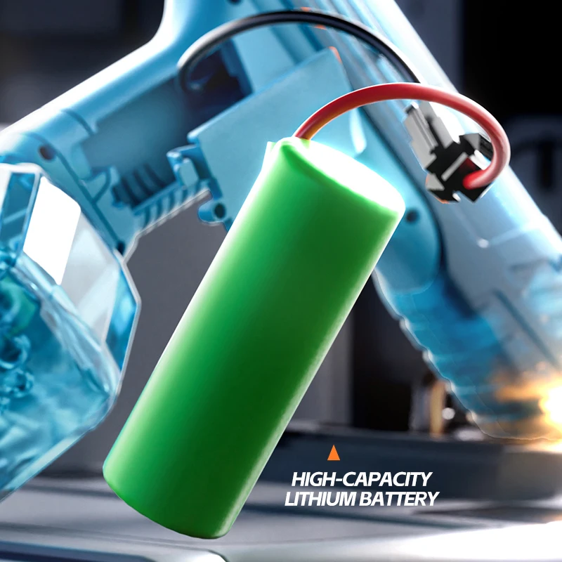 Pistolet à Eau Electrique 350 ML avec Effets Lumineux V2 - مسدس مائي أوتوماتيكي - 6