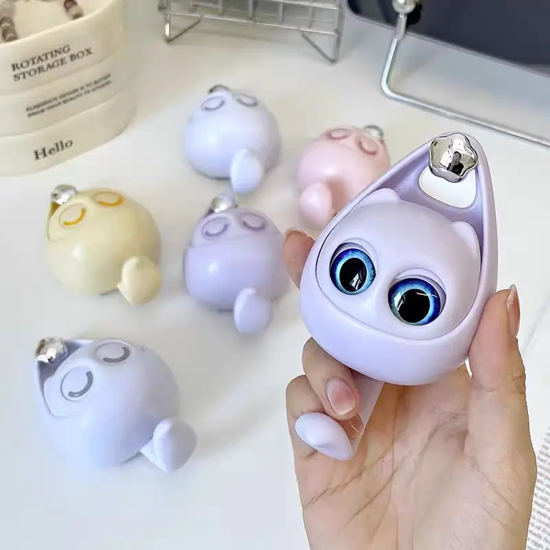 Crochets murales adhésifs en ABS design mignons et créatifs 2Pcs - 4