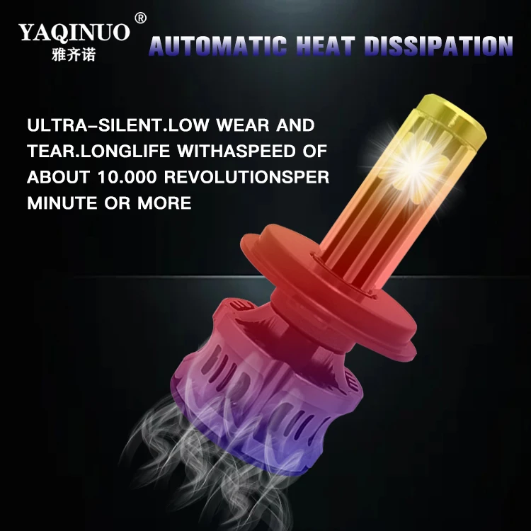 Kit Lampe de phare F6 H4 LED 6 Directions 6500K - مصابيح إضاءة أمامية للسيارات 8