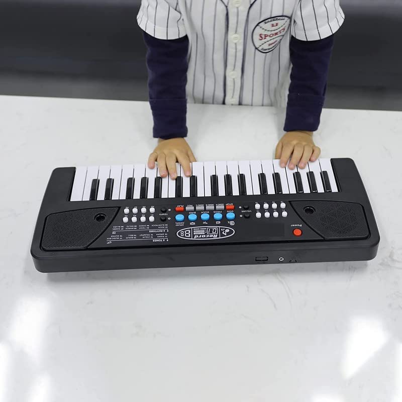 Piano éducatif à clavier électronique pour enfants, avec microphone et 37 touches - بيانو تعليمي بـ 37 مفتاحاً للأطفال - 2