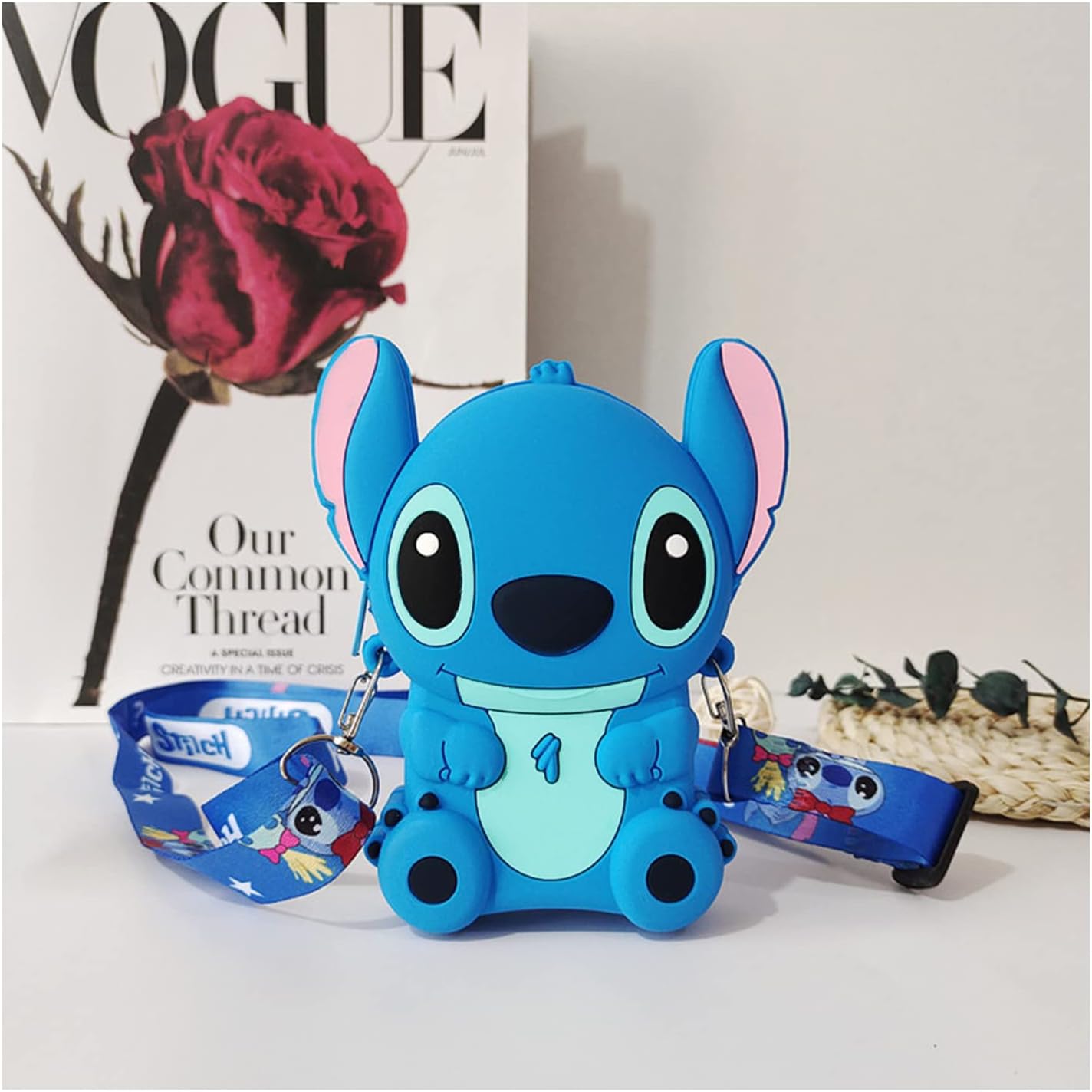 Porte-monnaie mignon à motif dessin animé Stitch pour enfants- محفظة نقود للأطفال
