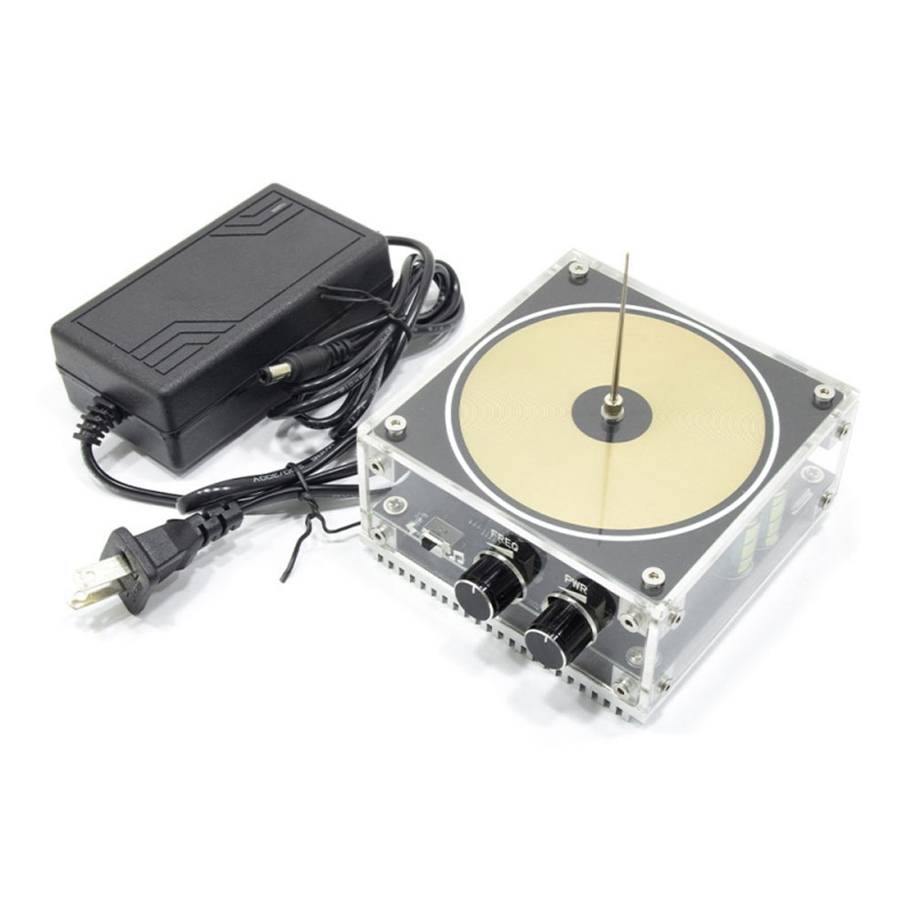 Bluetooth Mini Music Tesla Coil Kit,10 Cm Solid State Touchable Artificial Lightning - صندوق تيسلا 7