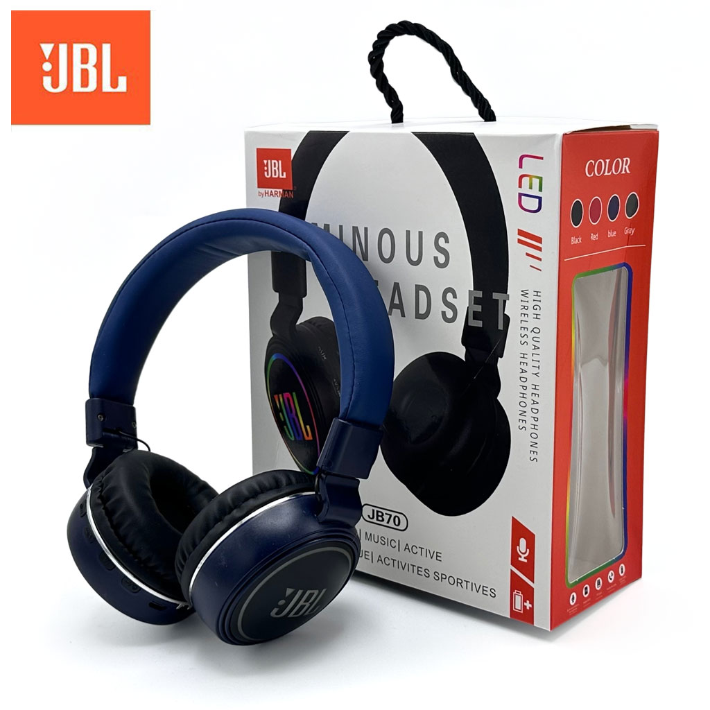 Casque Sans Fil JBL JB70 Son Pur Sans Bruit - سماعات لاسلكية صوت نقي بدون ضوضاء