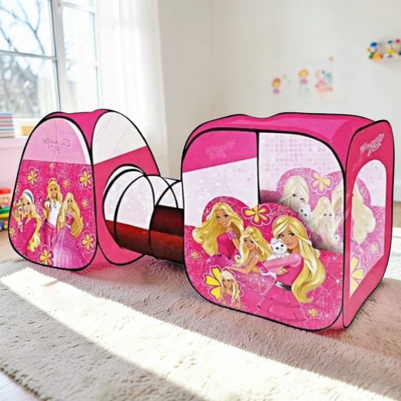 Tente Tunnel de jeu pliable pour enfants - خيمتان ونفق 3 في1 للأطفال - 1