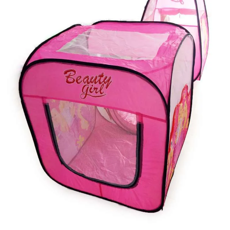 Tente Tunnel de jeu pliable pour enfants - خيمتان ونفق 3 في1 للأطفال 6