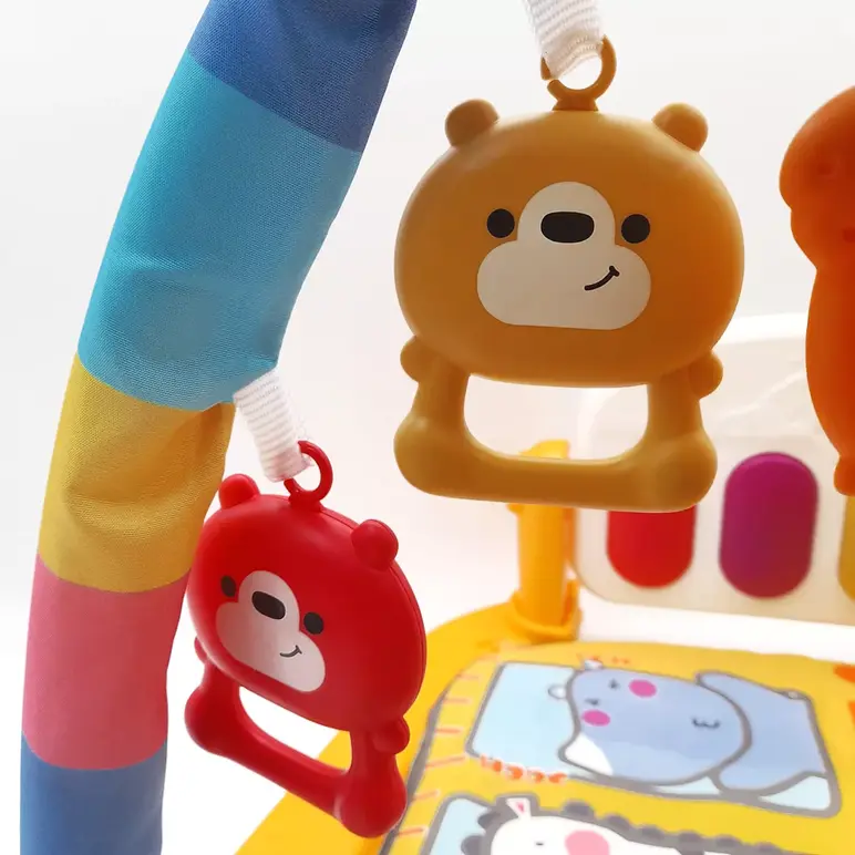 Tapis d'éveil piano Baby Explorer avec hochets suspendus - بساط بيانو للرضع - 6