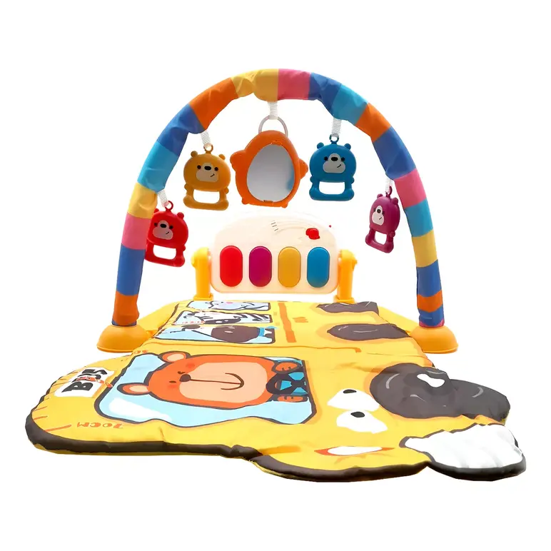 Tapis d'éveil piano Baby Explorer avec hochets suspendus - بساط بيانو للرضع 6