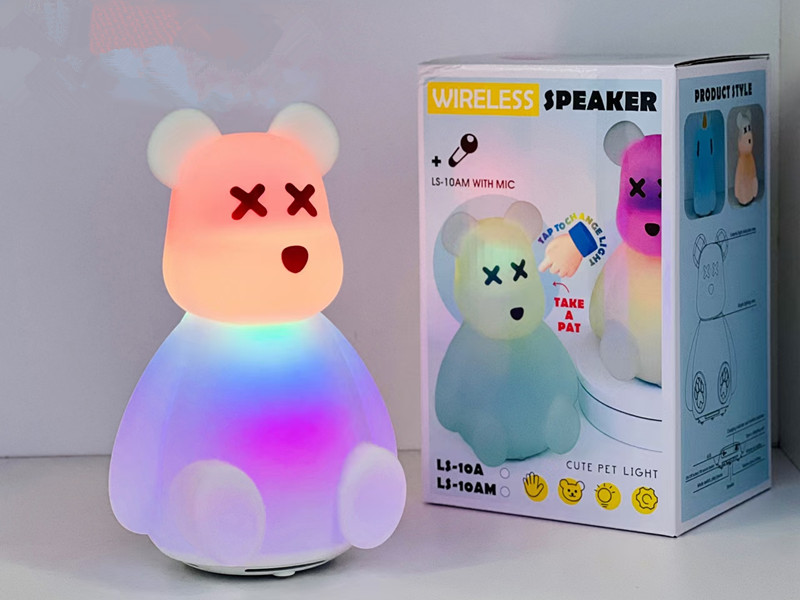 Haut-parleur sans fil de dessin animé licorne avec microphone karaoké LS-10BM - مكبر صوت مع ميكروفون لاسلكي مدمج 9
