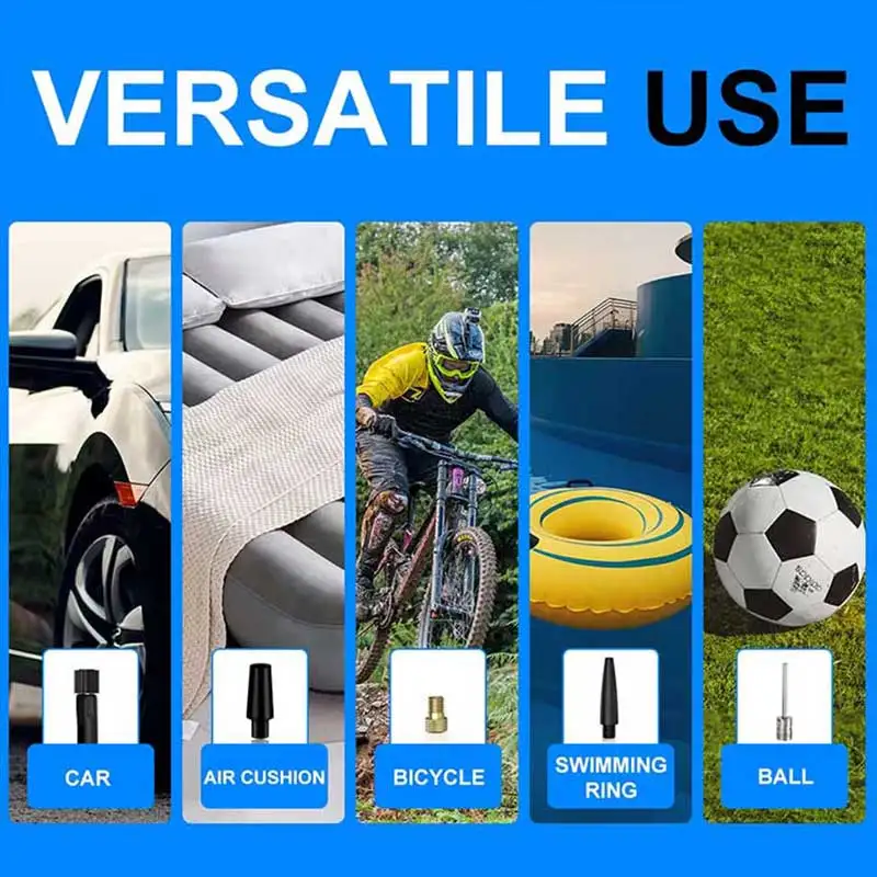 Compresseur d'air portable Fast Air Pump Rechargeable sans fil 150 PSI - جهاز ضغط عجلات محمول 8