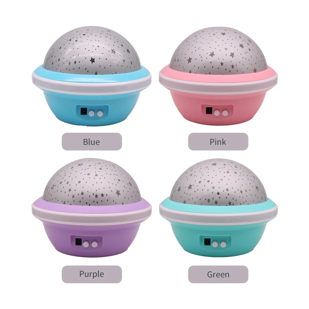 Projecteur LED ciel étoilé pour enfants, lampe de nuit, romantique, coloré RGB 5
