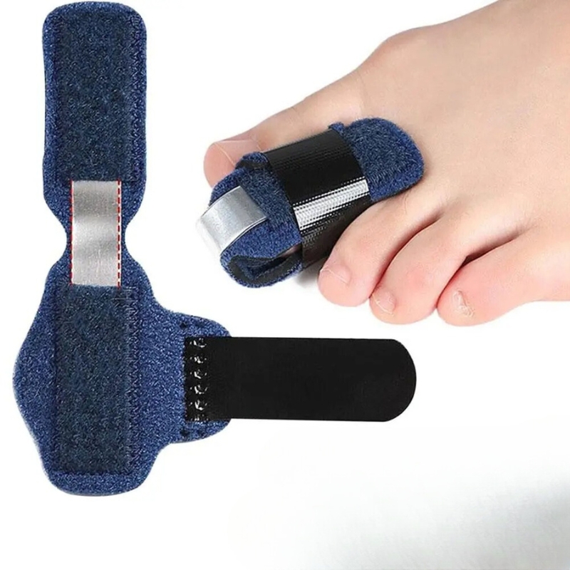 Redresseur d'orteils, correcteur d'attelle, enveloppe d'orteils courbés et tordus pour aligner 3