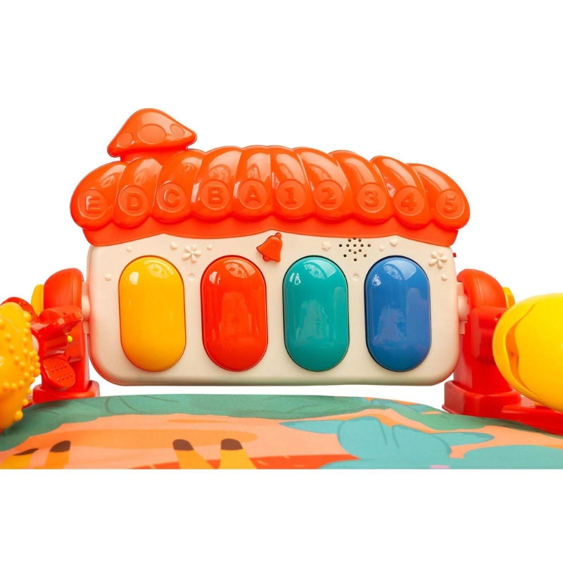 Tapis d'Eveil Musical pour Bébé avec Pédale de Piano pour exercice - 1