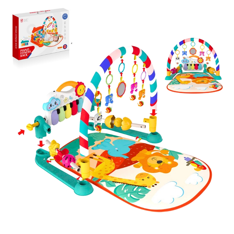 Tapis d'Eveil Musical pour Bébé avec Pédale de Piano pour exercice - 3