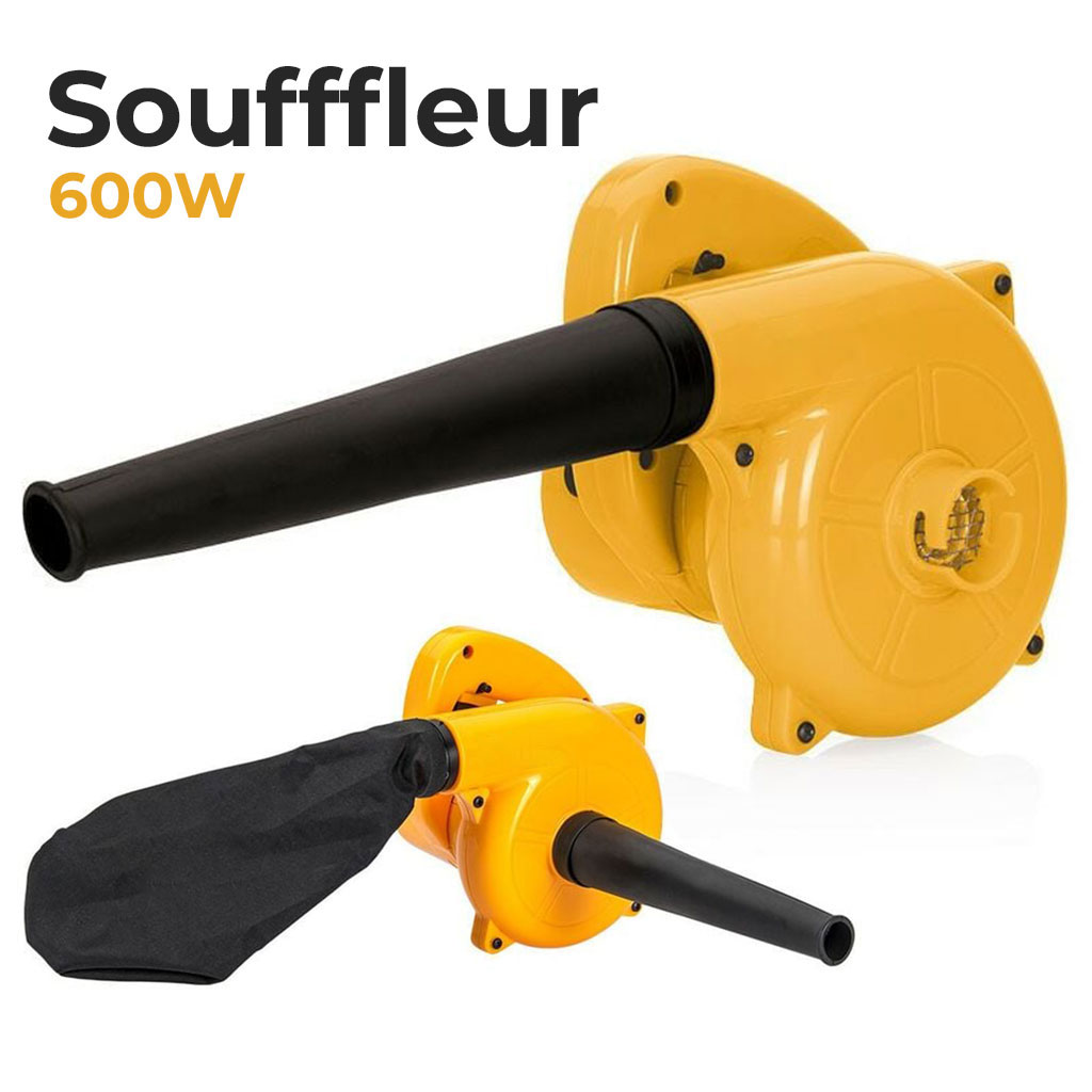 Aspirateur Souffleur pour Extérieur et Intérieur 600W 1
