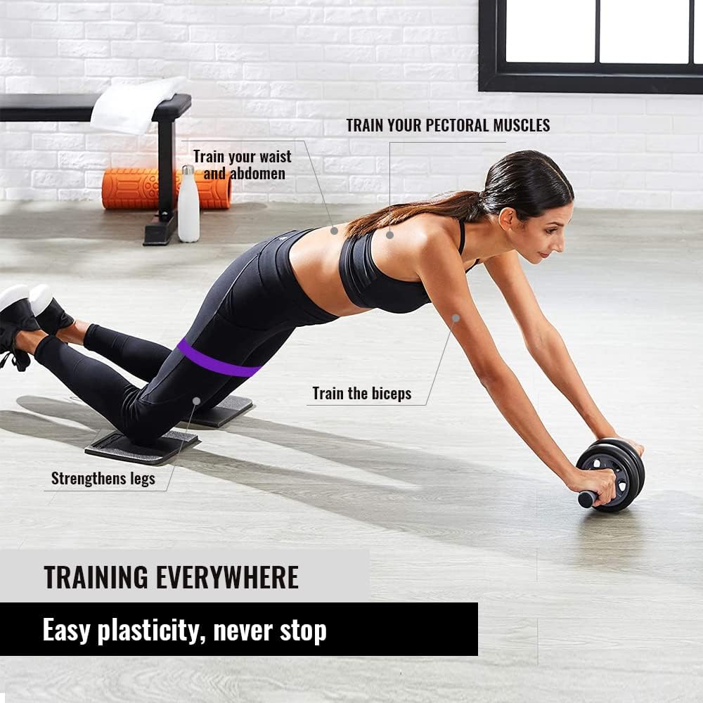 Ensemble de bandes de résistance Elastiques 5Pcs pour exercices de sport - طقم أحزمة المقاومة للرياضيين 10