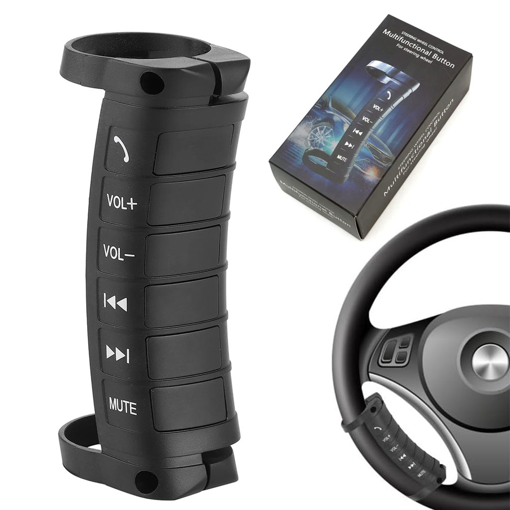 Kit d'installation de boutons de commande au volant pour voitures - أزرار التحكم بالصوت والمقود 2