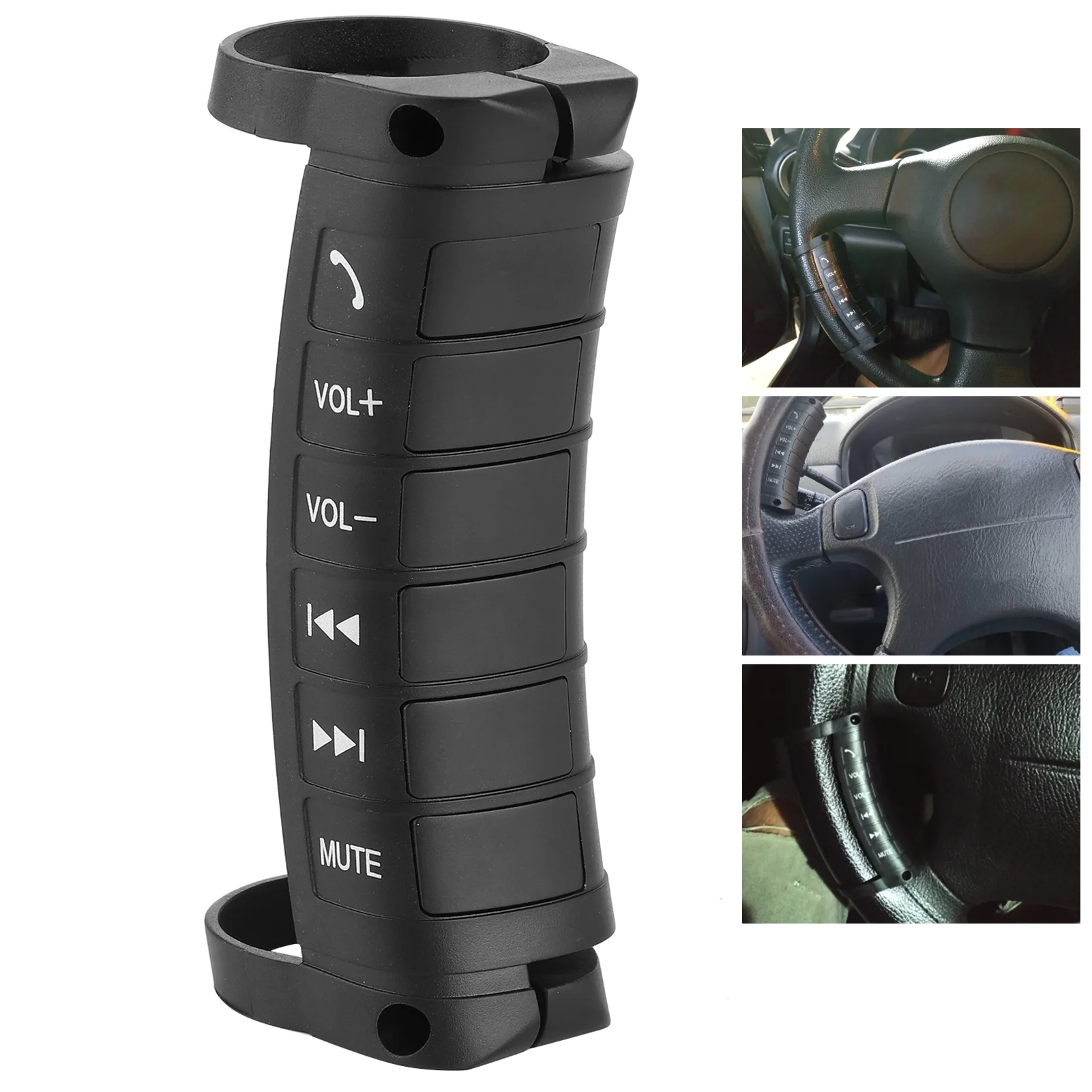 Kit d'installation de boutons de commande au volant pour voitures - أزرار التحكم بالصوت والمقود - 6