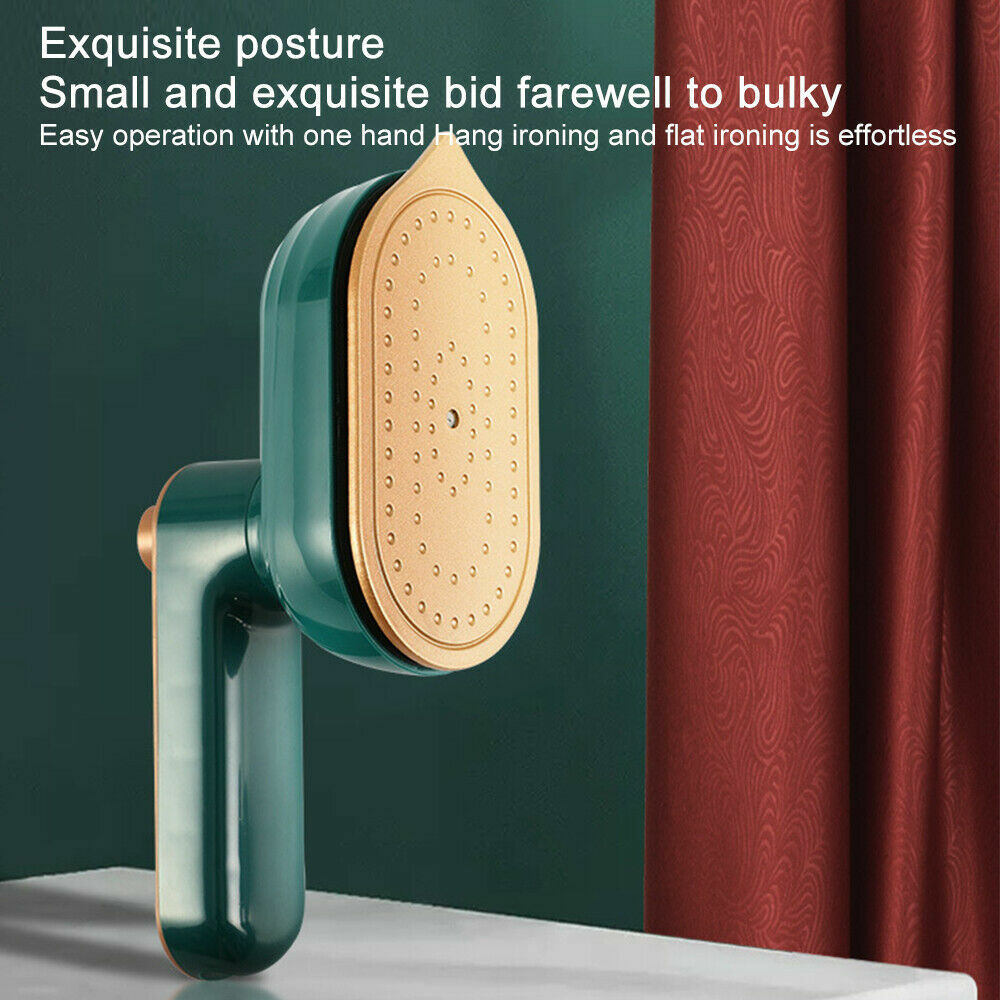 Mini Fer À Repasser 2en1 Avec Semelle En Titane 38W - مكواة بخار متعددة الاستعمال 17