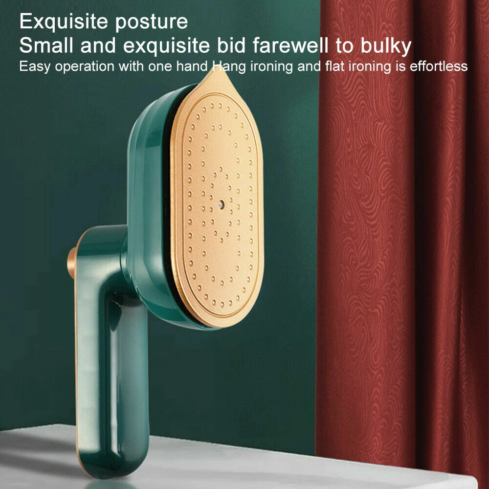 Mini Fer À Repasser 2en1 Avec Semelle En Titane 38W - مكواة بخار متعددة الاستعمال - 2