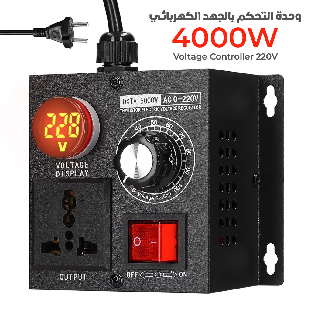 Régulateur de tension SCR AC 230V 4000W video