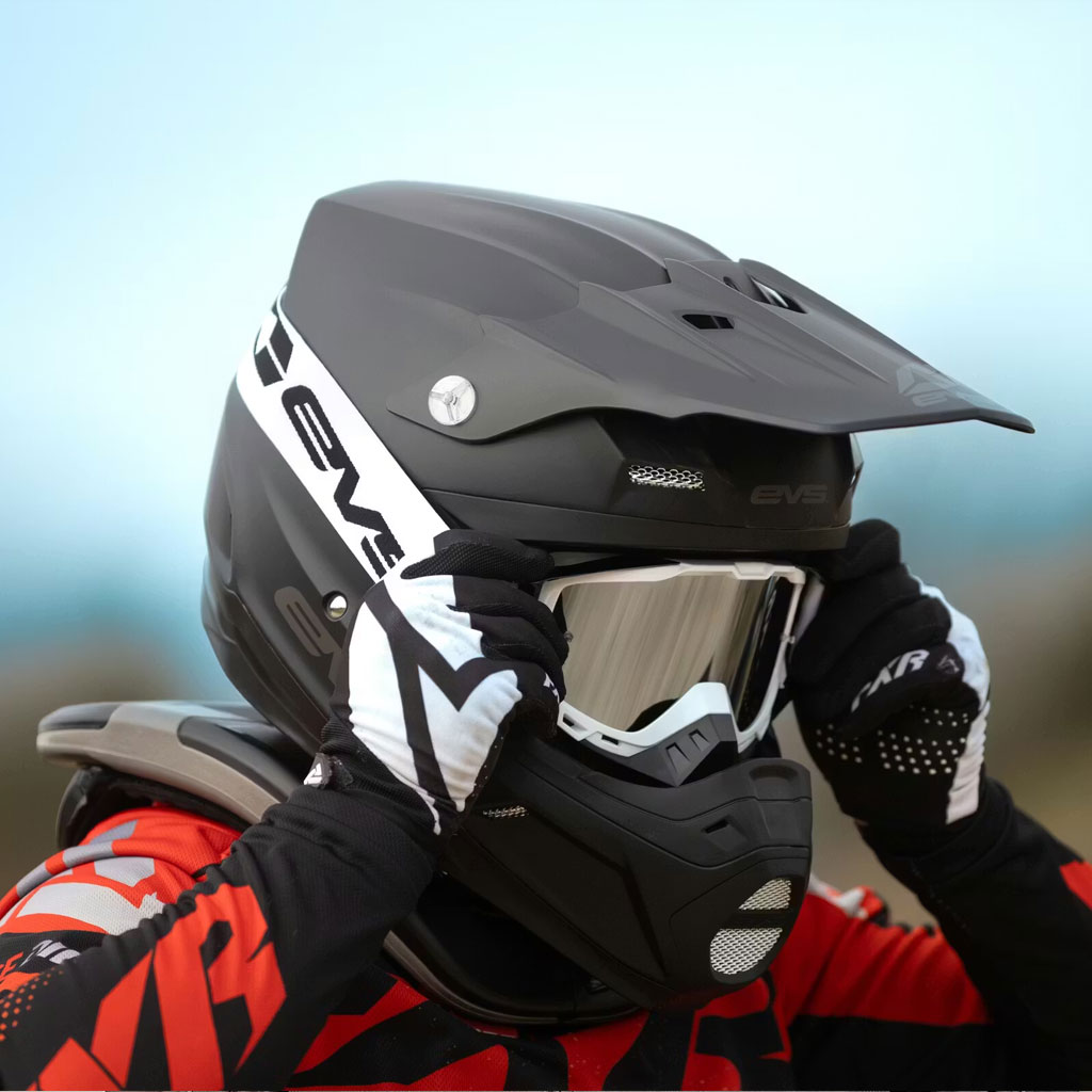 Lunettes Motocross RX Goggles RaceCraft Protection Totale Coupe-vent - نظارات سائقي الدراجات - 9