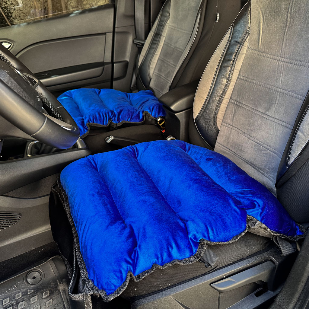 Pack Housse de Protection Siège Auto en Velours Rembourrée Confortable et Moelleux 3PCS – طقم أفرشة مقاعد السيارة جد مريحة - 7