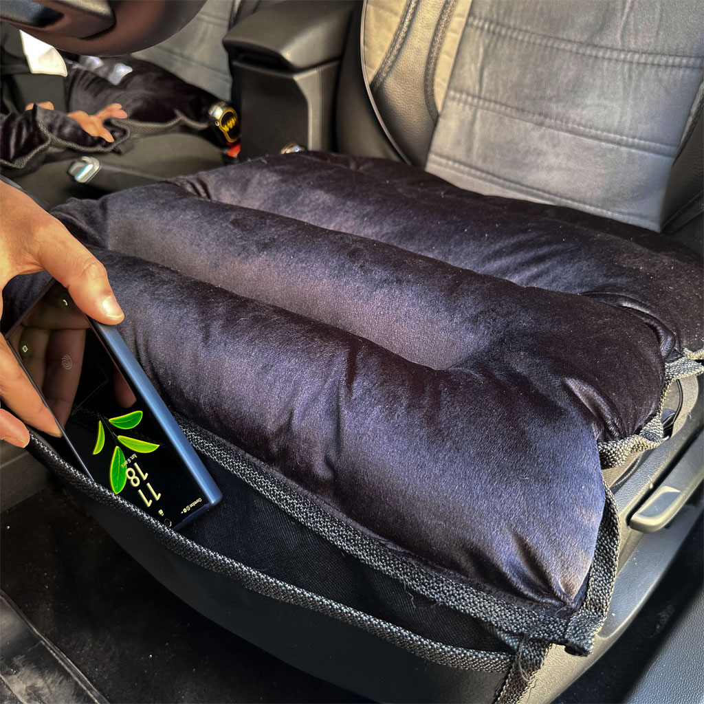 Pack Housse de Protection Siège Auto en Velours Rembourrée Confortable et Moelleux 3PCS – طقم أفرشة مقاعد السيارة جد مريحة 6